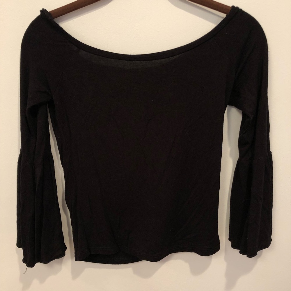 Over the shoulder top